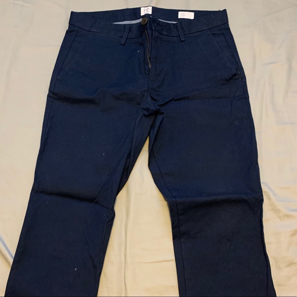 Navy Blue Chino Pants